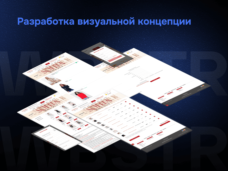 Разработка визуальной концепции для проекта Sofita